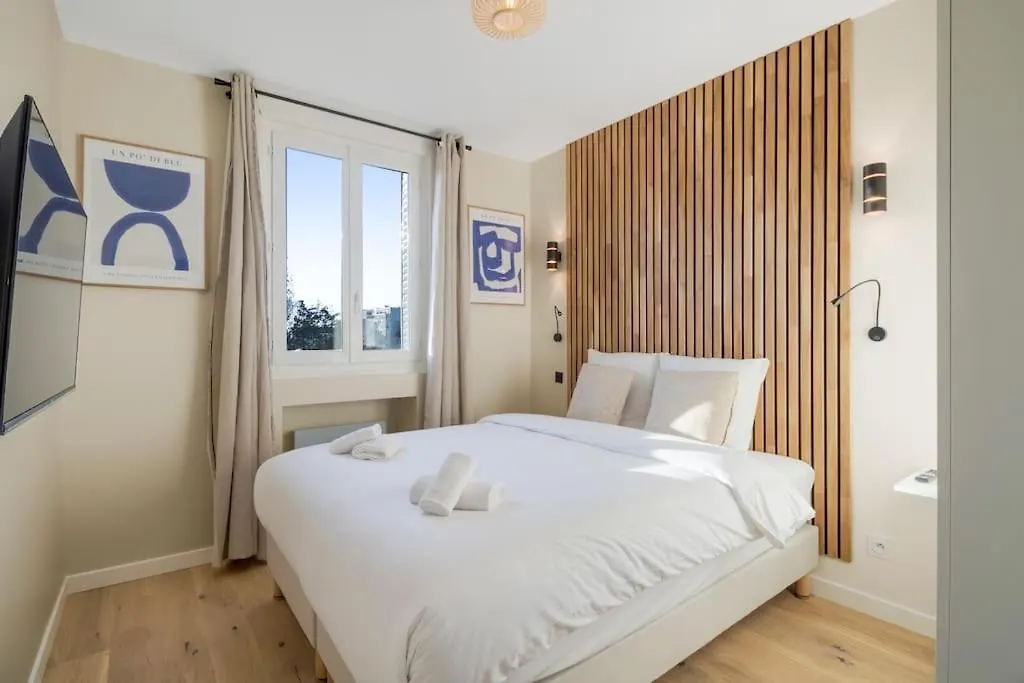41.Appart 4Pers#1 Bedroom #Pere Lachaise #Nation Paris Apartamento