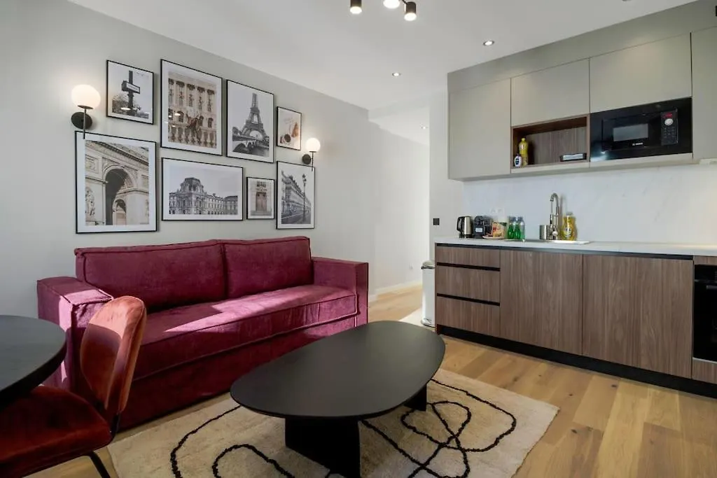 Lägenhet 41.Appart 4Pers#1 Bedroom #Pere Lachaise #Nation Paris